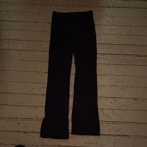 Women's Black velvet  Pants